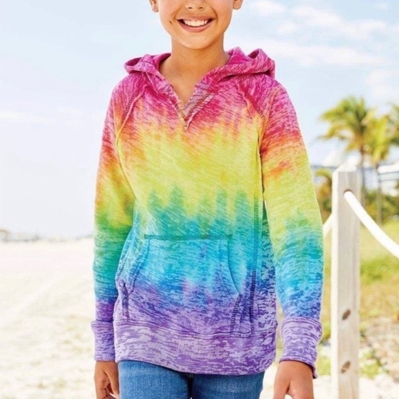 MV Sport Other - MV Sport hoodie girls size XL NWOT Rainbow